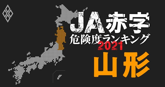 JA赤字危険度ランキング2021#山形