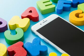 スマホとアルファベット