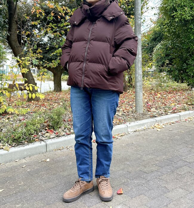 【GU感謝祭】「北海道の冬も大丈夫そう」シルエットが可愛い“ぽかぽかアウター”1000円オフはうれしい!「ダウンなのにスッキリ見える」「形が崩れずキレイに着られています」