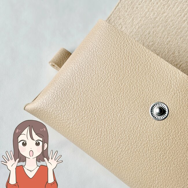 もう普通の財布に戻れないかも…！ダイソーの「お札を折らずに入れられるミニ財布」カギもカードも収納できて天才！