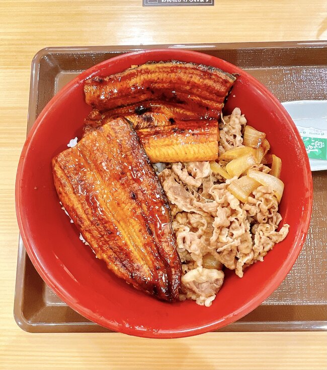 「なんで今まで食べてこなかったんだ」すき家の“よくばりすぎるメニュー”おかず2種盛りで白米が足りないよ…！「今年は本当にレベルが高い」「ふわふわしてるぞ！」