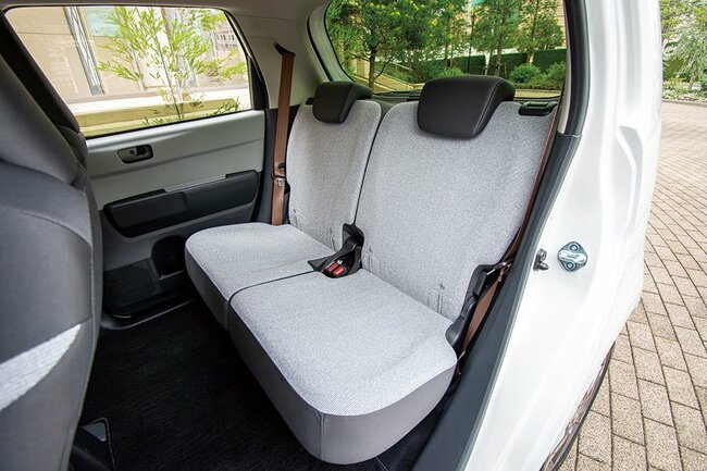 ホンダN-ONE e:Lリアシート