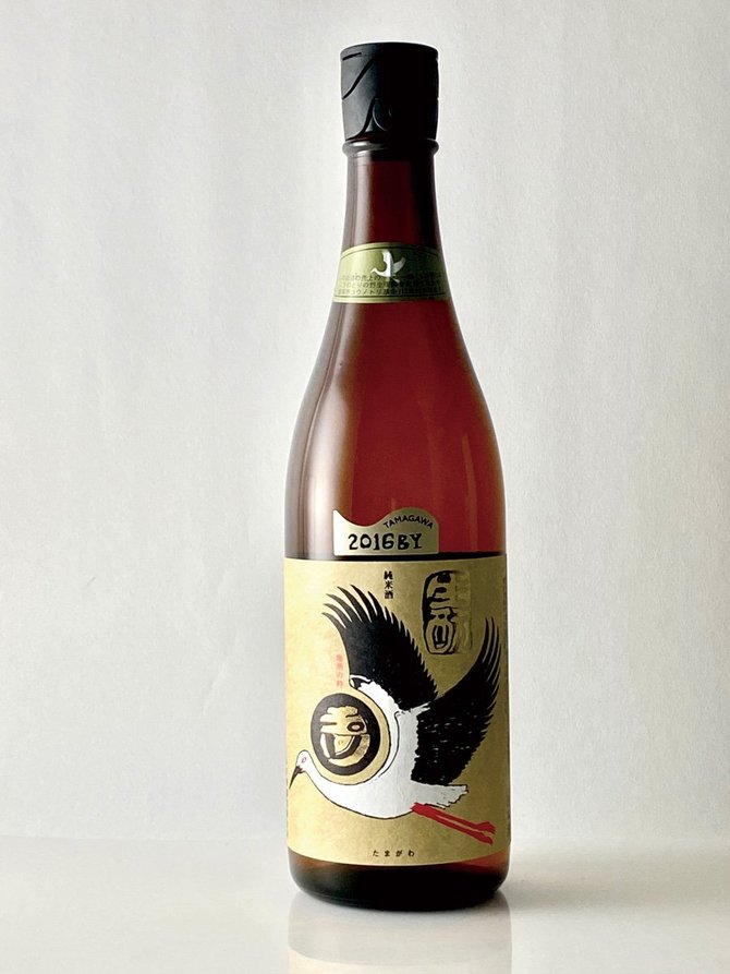 玉川 自然仕込 生〓(〓は酉に元)純米酒 コウノトリラベル