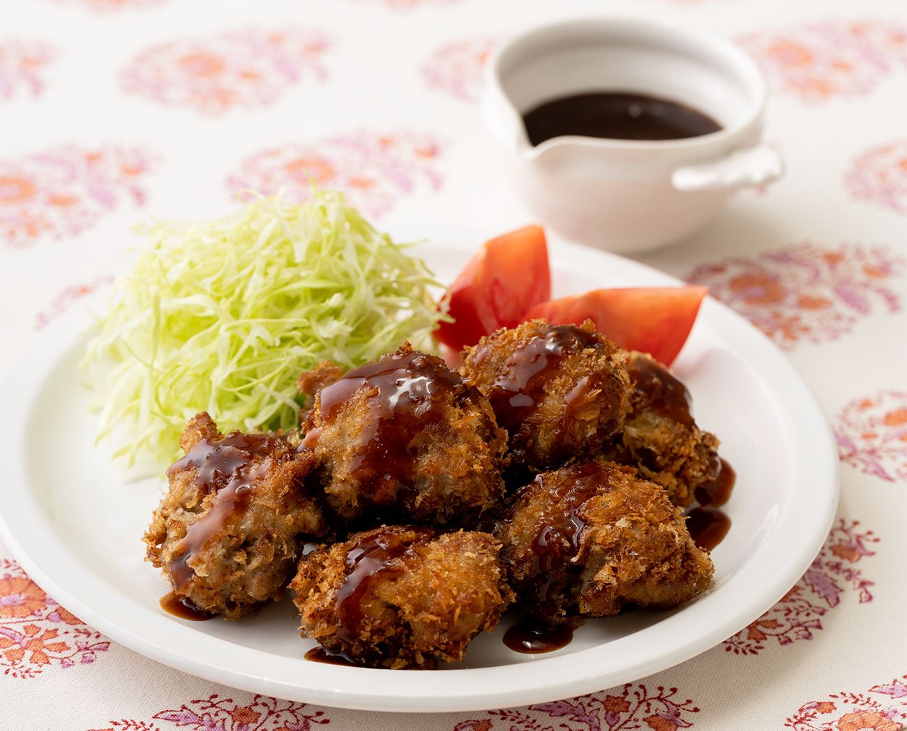 【裏ワザ料理】豚こまで節約! 簡単やわらか「一口とんかつ」