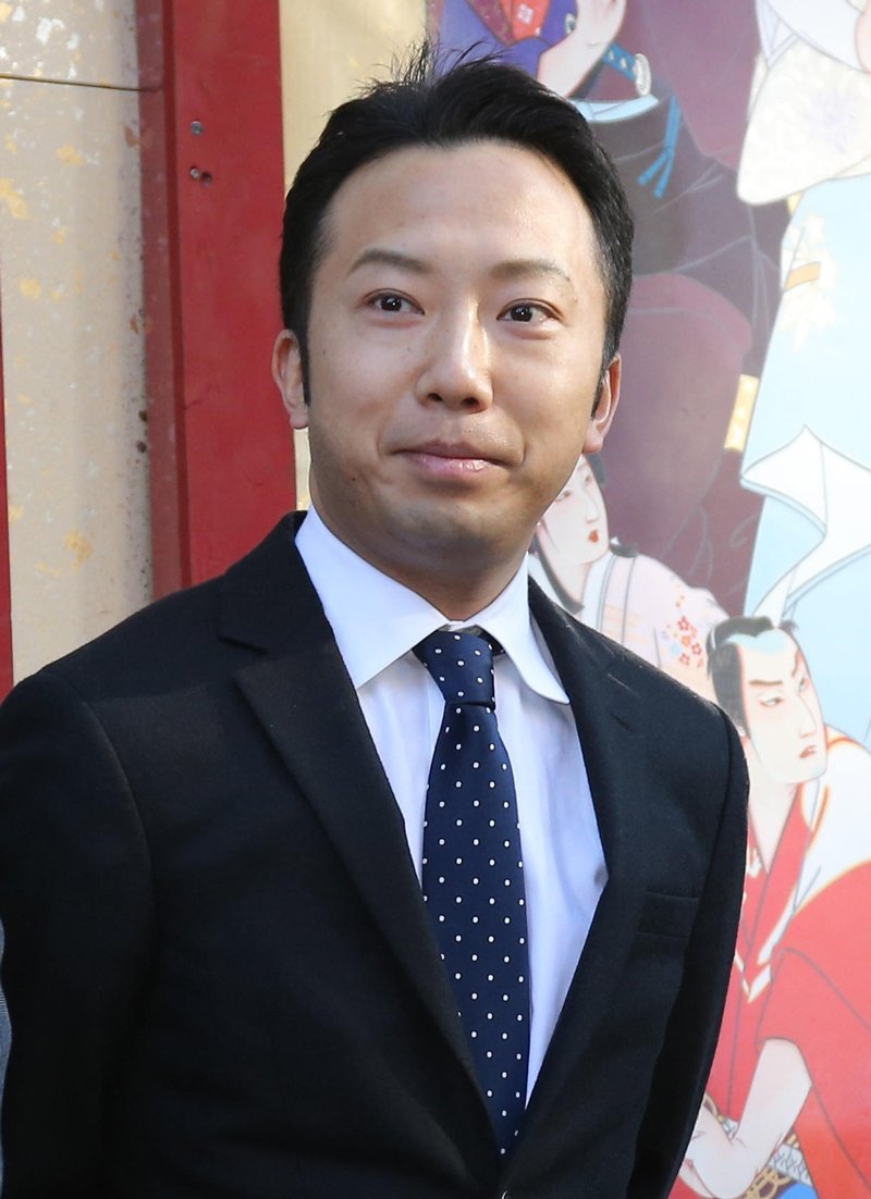 市川猿之助容疑者(2014年1月2日撮影)