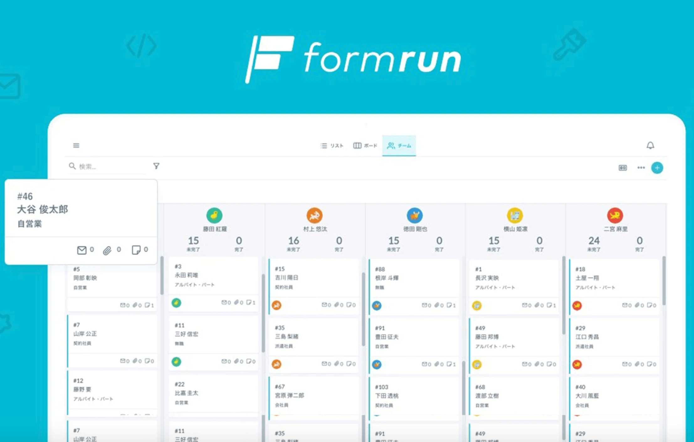 フォーム作成管理ツール「formrun」も累計で10万ユーザーを超えた。同サービスはM&Aを通じて2017年より運営