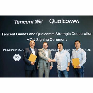 半導体大手クアルコムと中国テンセントが提携