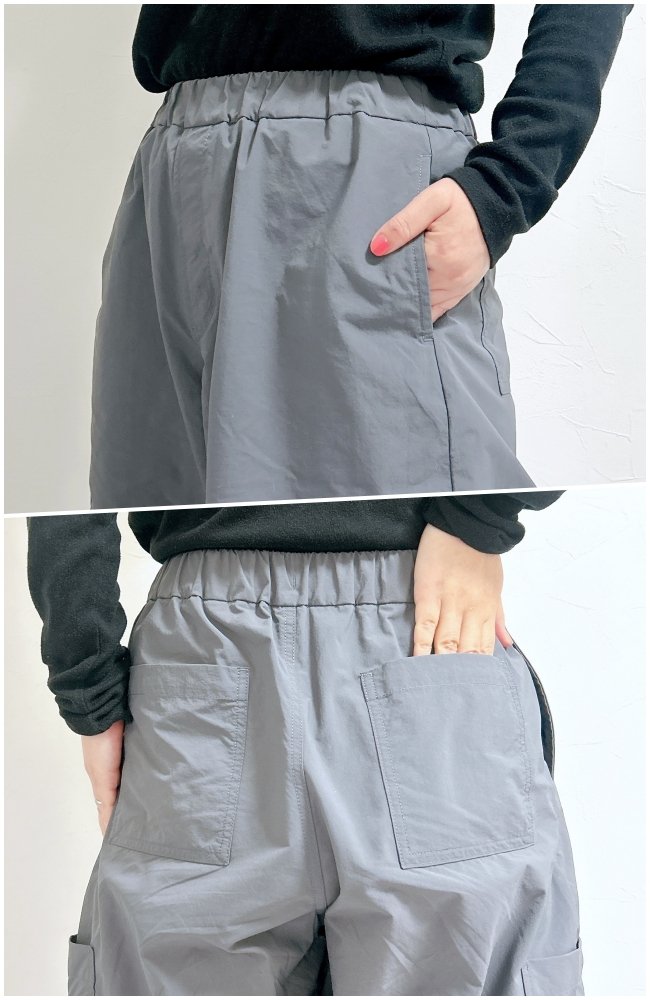 脚の太さが目立ちにくい…！無印良品の“めちゃ軽パンツ”雨の日もガンガン履けて手放せない！「軽くて履きやすい」「大人かわいい」