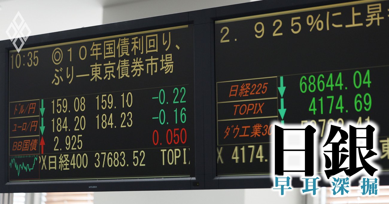 長期金利3％目前でも止まらない円・国債安、市場が示唆する「中立金利4％」の真実味