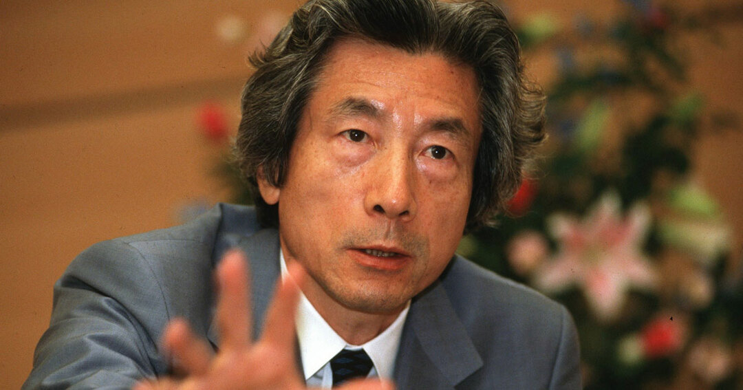 「平成で思い浮かぶ人物」でトップとなった小泉純一郎元首相