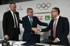 五輪スポンサーの苦悩、米コカ・コーラの場合