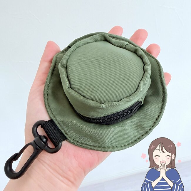 ミニ財布にちょうどいい…！ダイソーの“ミニチュアみたいなポーチ”ガバッと開いて中身が見やすい！「買わない選択肢がなかった」「アレンジせずにはいられない」【購入レビュー】
