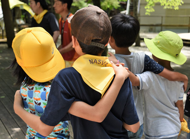 「交通遺児友の会」の夏キャンプ