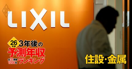 住設・金属業界「3年後の予測年収」19社ランキング【2026年版】トップは1000万円の大台に！LIXIL、リンナイ、三和HDは何位？