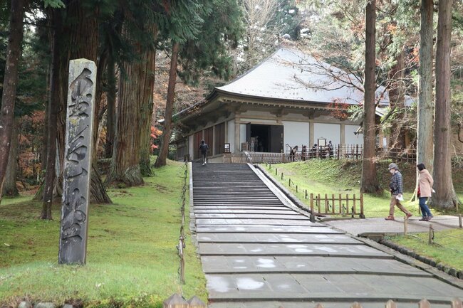 世界遺産・中尊寺金色堂＝岩手県平泉町