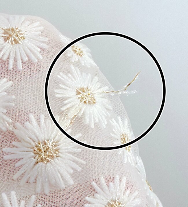 「一目で惹かれました」「高級感があります！」ハニーズの“ふんわりカーディガン”がオシャレだと大好評…！「チュールに花柄が可愛い」