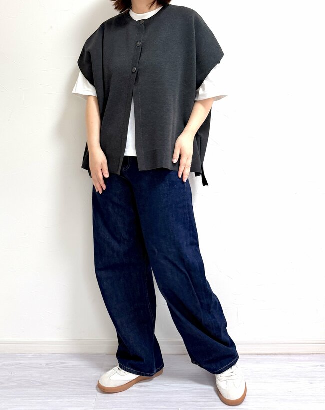 すぽんと着るだけで体型カバー!しまむらの「ゆるっとトップス」高級感たっぷりでコスパ最強…!今から冬まで大活躍します《購入レビュー》