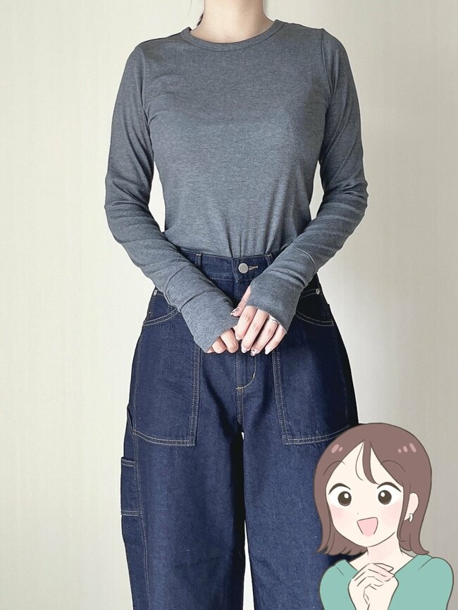 【ワークマン】着痩せも体型カバーも叶う！1500円の「ふんわりトップス」お尻やお腹がまるっと隠せて嬉しい！