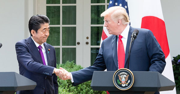 6月に行われた日米首脳会談 6月に行われた日米首脳会談