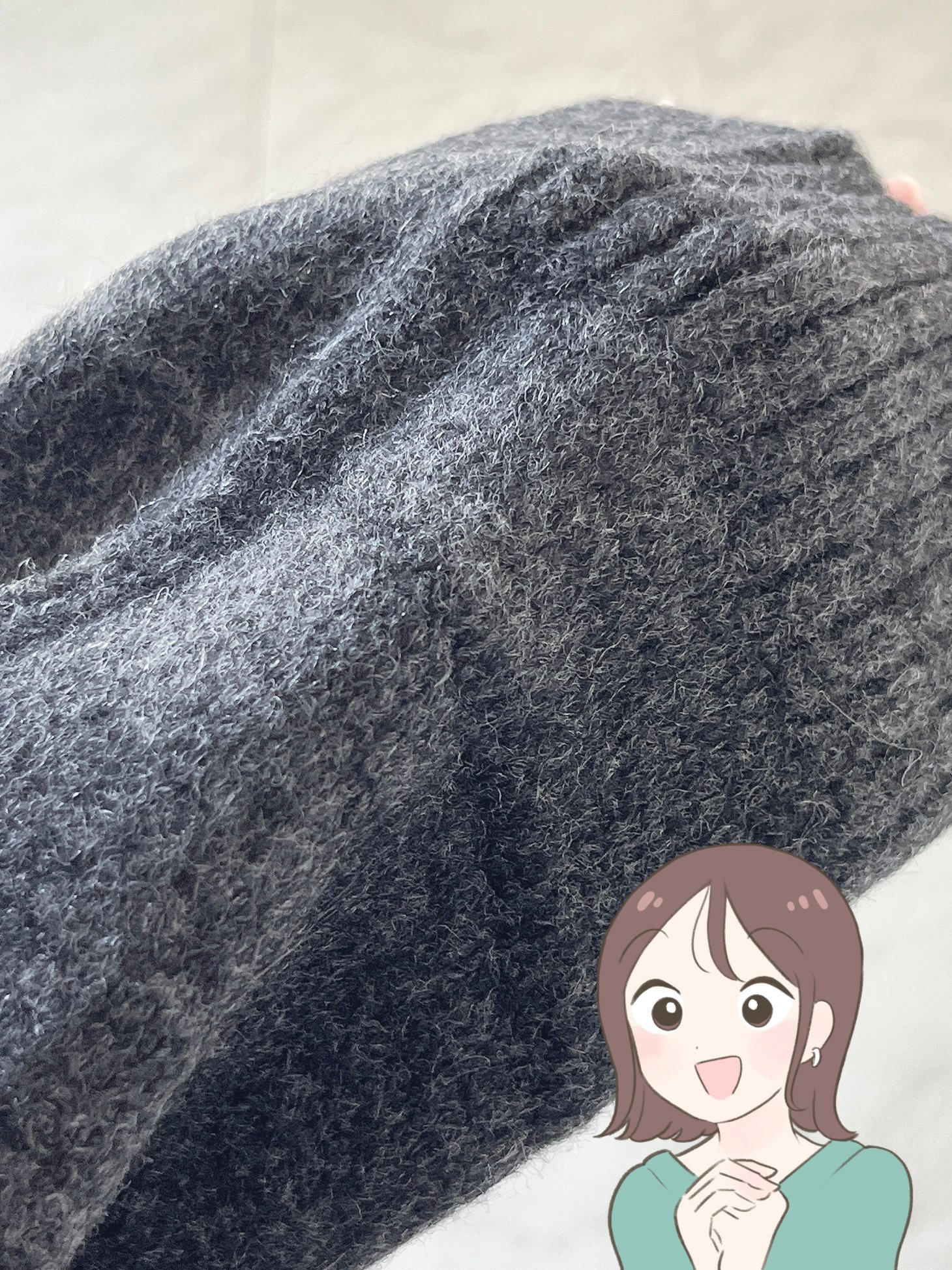 上半身をまるっとカバーしてくれる!GUの“ふんわりニット”ゆるっとしたシルエットが可愛い!「肌触りが気持ち良い!」「別カラーも欲しい」