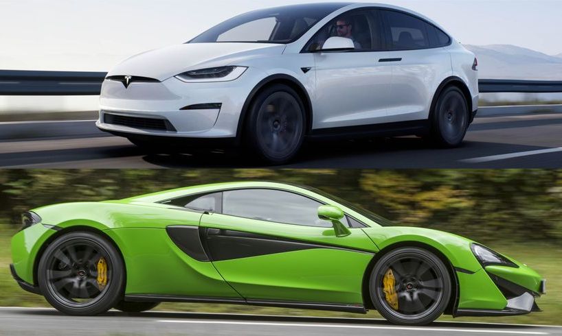 TESLA; MCLAREN