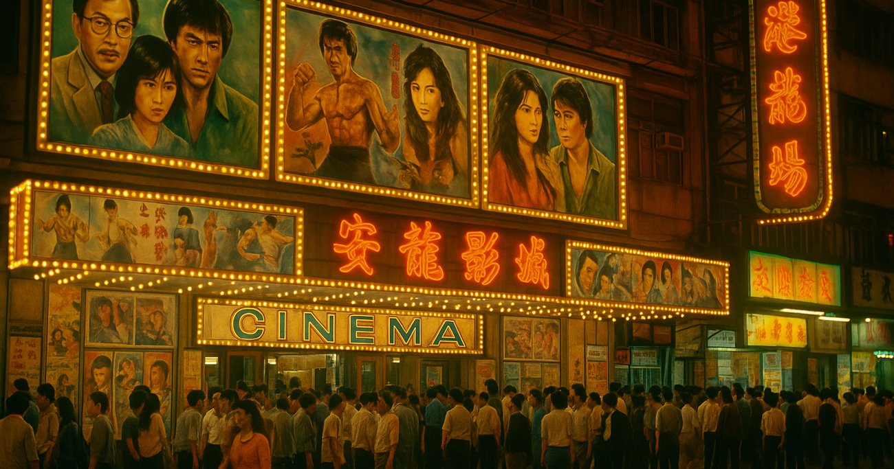 1980～90年代の香港映画の熱気はよみがえるか？（生成AIでつくったイメージ画像です） Photo:DALL・E