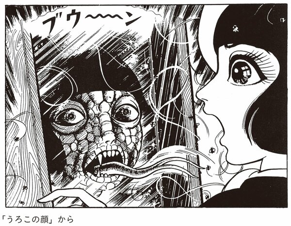 「うろこの顔」から"