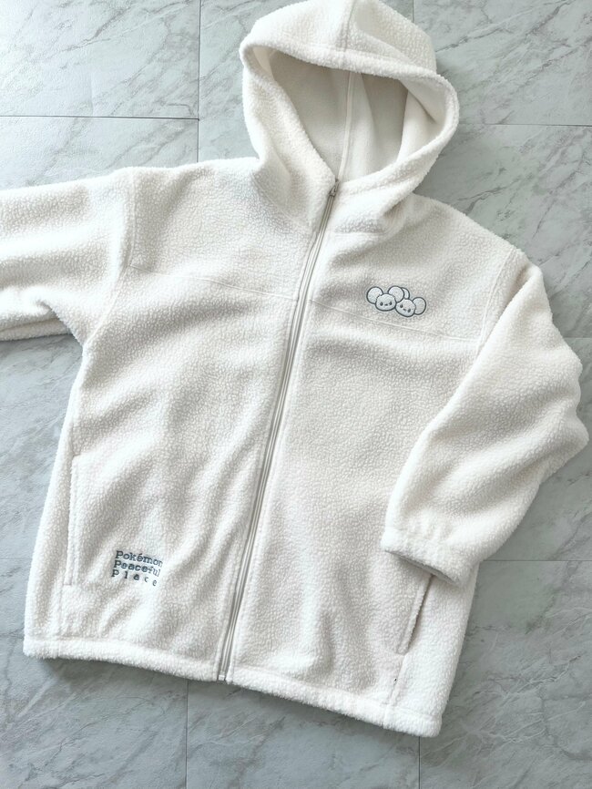 プチプラとは思えない可愛さ!GU×ポケモンの「ふわもこパーカー」家でも外でもずっと着ていたくなる!