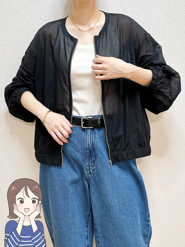 【しまむら】どこにでもサッと羽織れて助かる！2420円の「ふんわり春アウター」ぽわんとした袖がかわいい！