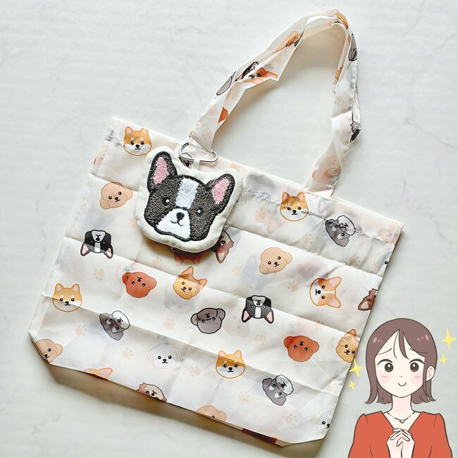 「2軒まわって買えました」3COINSの大人気“もこもこエコバッグ”再入荷されて嬉しすぎる！「並んで買ってきた」「ラスイチだった」《購入レビュー》