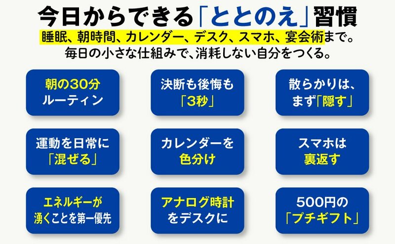 忙しくて消耗する人と、忙しいほどエネルギーが湧いてくる人、その違いとは？