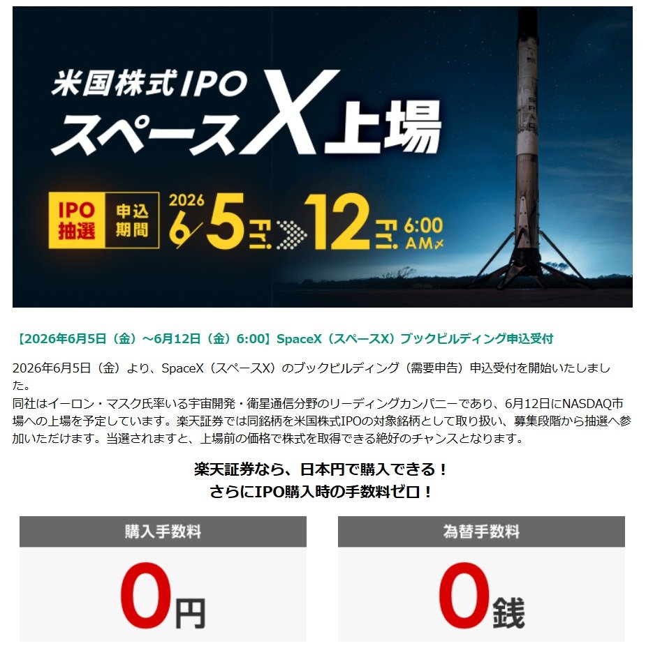 写真:楽天証券HP