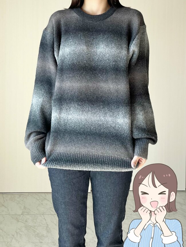 「GUとは思えない可愛さ」1枚でオシャレな“ふんわりニット”毛布みたいに暖かくて気持ちいい！「高見えします」「2色購入しました」