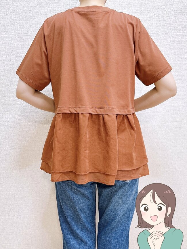 「3色購入しました」ハニーズの“着痩せトップス”すぽんと着るだけでカワイイ!「体型を隠せる」「今までにない形でかわいい」「洗濯してもすぐ乾くので大好きです」《購入レビュー》