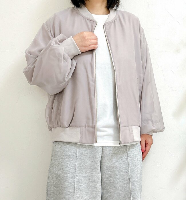 羽織るだけでカワイイ！【しまむら】の「ぽわん袖アウター」ふんわり丸みのあるシルエットが素敵すぎる！