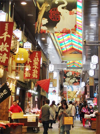 錦市場 外国人観光客 中国人