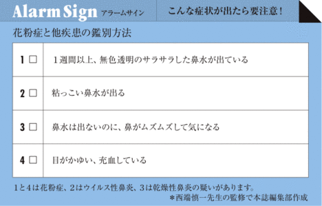 来シーズンは平年より多め　年明けすぐに受診を──花粉症