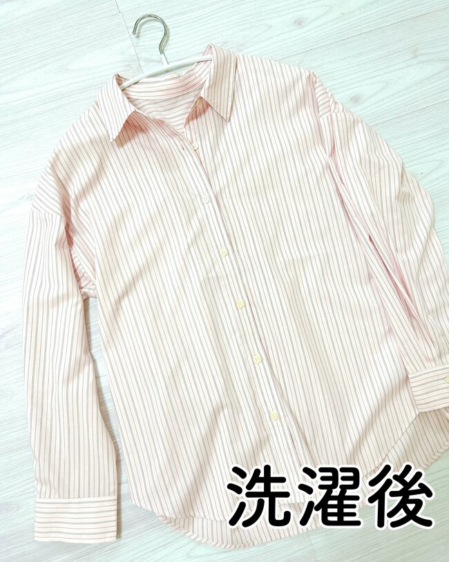 【グローバルワーク】レビュー500件超え！アイロンいらずの“楽ちんシャツ”が体型カバーできてオシャレ！「着るだけでスッキリ」「可愛くて即決です」