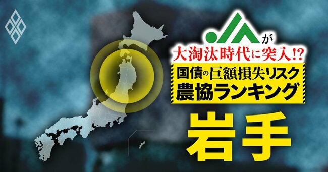 国際の巨額損失リスク 農協ランキング＃8