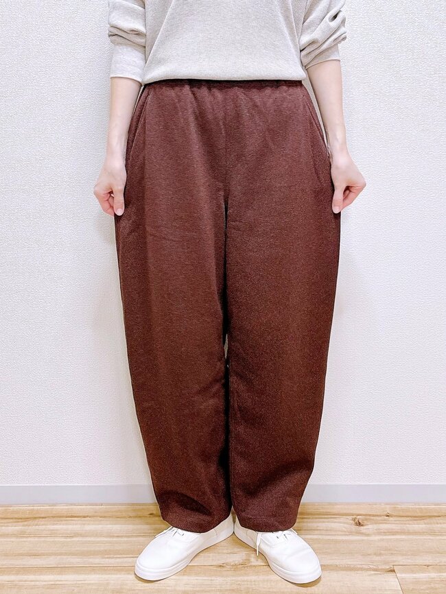 ウエストが楽で毎日はきたい！無印良品の「新作ワイドパンツ」ふんわりしたシルエットがオシャレ！《購入レビュー》