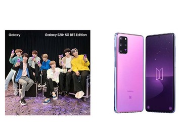 KDDI、BTS(防弾少年団)とコラボした「Galaxy S20+ 5G BTS Edition」を発表