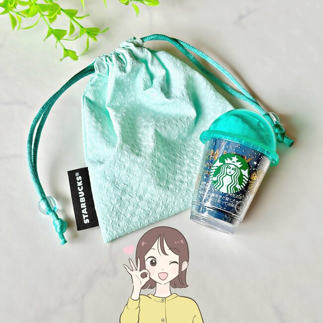 【スタバ】「つい買っちゃった」「花火柄かわいい」夏限定の“夜空みたいなミニカップ＆ポーチ”ドリンク券付きで嬉しすぎる！《購入レビュー》