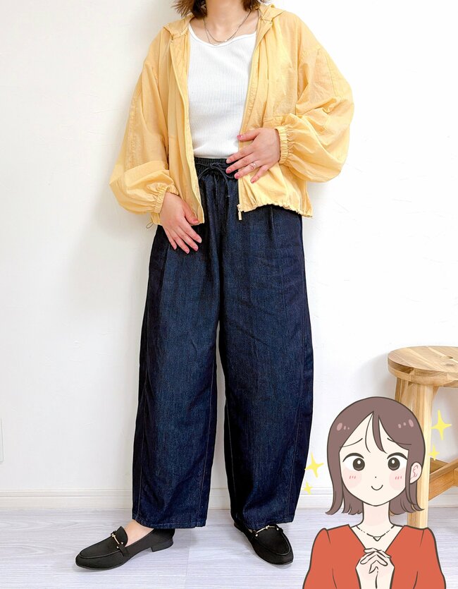 「こういうパンツ求めてた」「毎日はきたい」GUの“涼しげワイドパンツ”が理想的すぎる！「ぽわっとしててかわいい！」【購入レビュー】