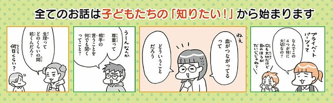 「正直、性教育に抵抗がある」著者が、「自分のからだの名前」の解説から本を書きはじめた理由とは？