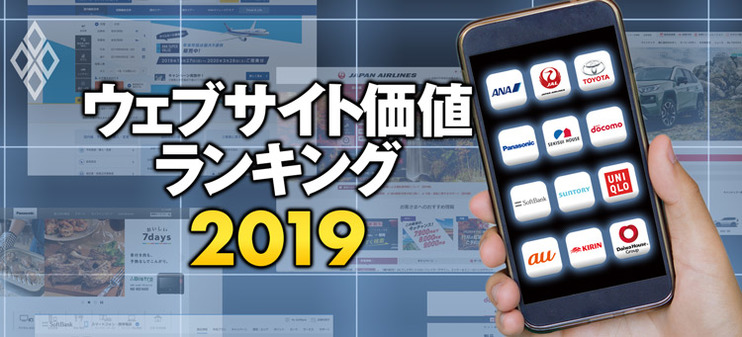 ウェブサイト価値ランキング2019