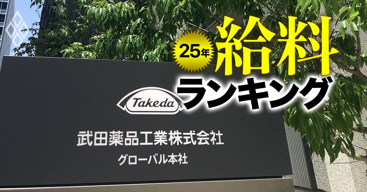 製薬会社の年収ランキング【大手12社】1000万円超の高報酬業界で、最大手の武田薬品を上回った2社と「1位の半分強」にとどまった企業とは？