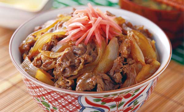 吉野家の牛丼 吉野家の牛丼