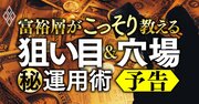 ユニコーン株、金、フェラーリ、社債…富裕層が群がる「狙い目＆穴場」のマル秘運用術を大開陳！