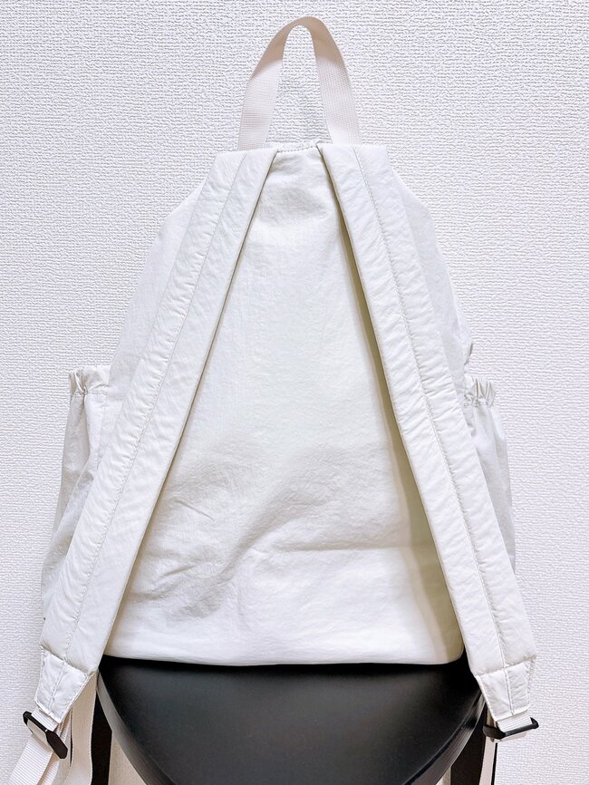 「軽量で疲れない」「どんな服にも似合う」GUの“たっぷり入るリュック”が毎日使いたくなるオシャレさ！「買って後悔ないです」【購入レビュー】