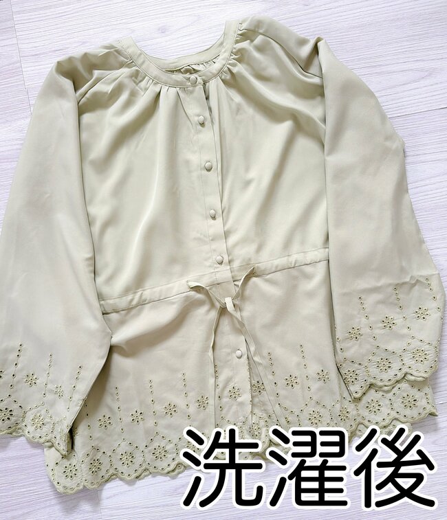 「まさかワークマンでこんな可愛いブラウスに出会えるとは！」1780円の“華やかトップス”ふんわりしたシルエットが素敵！「とても可愛いデザインで気に入りました」「サラッとしていて着心地よいです」